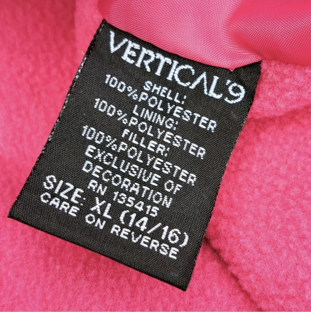 ✨See New Listing✨ Girl's S 14/16 Puffer Jacket Coat W/ Hood Fleece Lined Pockets - Picture 4 of 16